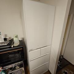 三菱 MR-B46Z-W2 5ドア冷凍冷蔵庫 455L 2016年製 ホワイト