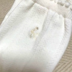 美品　組曲ハイソックス　19〜21 アイボリーの画像