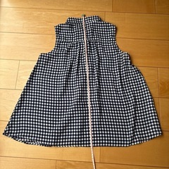 C.O.L.Z.A コルザ ノースリーブトップス ハニーズ チェック柄 Mの画像