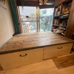 収納棚(手作り)