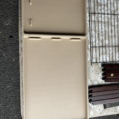 ★【ペティオ】トイレのしつけが出来るドッグルームサークル　レギュラー　ブラウン　※現金、クレジット、スマホ決済対応※  北九州店舗店頭販売のみの画像