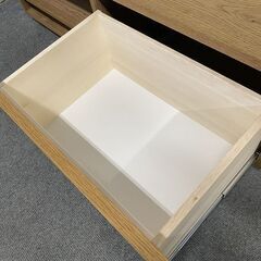 unico/ウニコ ADDAY/アディ TVボード 幅1200 オーク突板 オイル仕上げ ローボード 木目 リビング テレビ 中古家具 店頭引取歓迎 R9627の画像