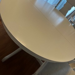 IKEA 伸縮式丸テーブル椅子
セット