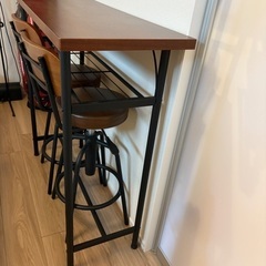 ハイテーブルセット　申し込み多数のため値上げしました。