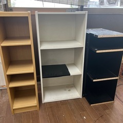 棚　3個　DIYにいかがですか？