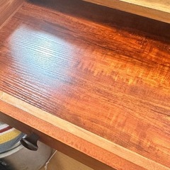 
ニトリ木製引き出し付きデスクの画像