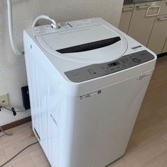 SHARP 2018年製造　洗濯機