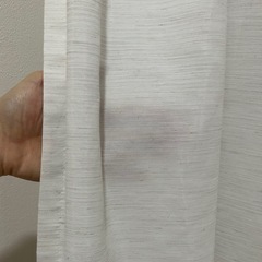 八王子)日本製白レースカーテン/一部難あり