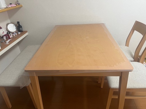 決まりました　ニトリ　ダイニングテーブルセット