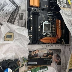 【中古PCパーツセット】i5 6600 / GTX1070 / DDR4 24GB / 電源750Wの画像