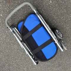 【美品】　ペットカート 小型犬用 折りたたみ式の画像