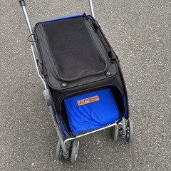 【美品】　ペットカート 小型犬用 折りたたみ式