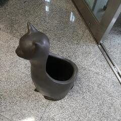 ★ 傘たて ねこ ネコ 陶器 スリム シンプル かさたて 猫の画像