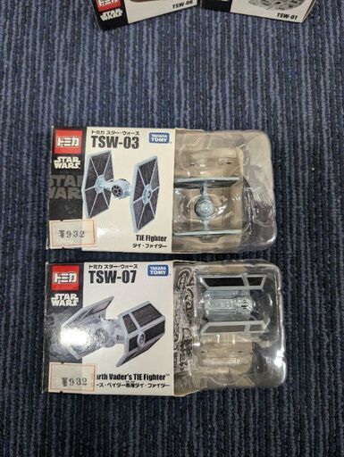 トミカ スター・ウォーズ 当時物 7個セット！