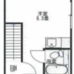【敷金礼金0円】北野白梅町駅　JR円町駅　2WAY！1R★…
