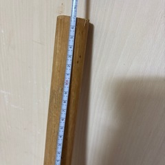 蕎麦打ち のし棒 天然木 ヒバ材　巻取り棒　の画像