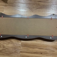 ハンドメイド 3連 壁掛けフック ウォールハンガー の画像