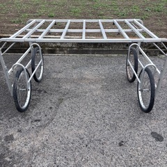 アルミ製 収穫台車