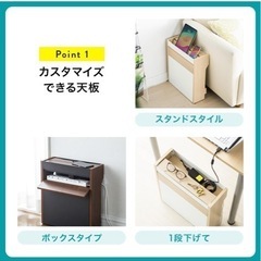 サンワダイレクト ケーブルボックス ルーター 収納の画像