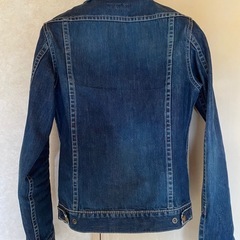 レアVAROSHデニムジーンズジャケットライダース刺繍スリムバイカー☆vanquishクラッシュダメージグランジタイトカバーオールトラッカーの画像