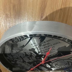 onepiece エース フルメタル ウォールクロック 掛け時計の画像