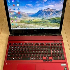 未使用品 NEC Lavie ノートPC SSD 生成AI レッ...
