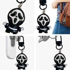ゴーストフェイスキーホルダー（新品）の画像