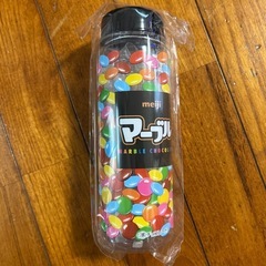未使用未開封！マーブルチョコ入りウォーターボトル　クリアボトル　水筒　