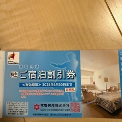 スパリゾートハワイアンズの株主優待券入場券3枚セット。の画像