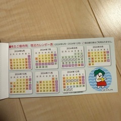 スパリゾートハワイアンズの株主優待券入場券3枚セット。の画像