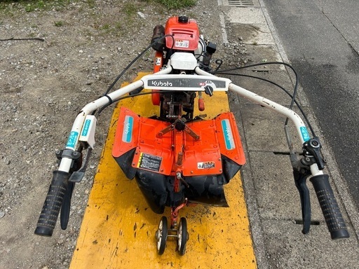 クボタ 管理機 TS700W 培土器付 正・逆転ロータリー ハンドル上下回転