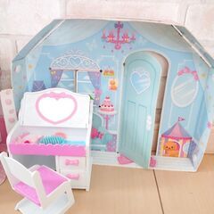リカちゃん＆衣装３着・靴類５足付⭐Lica's Roomの画像