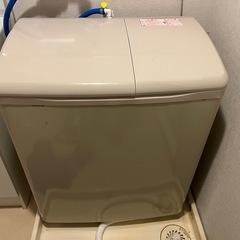 日立 二槽式洗濯機