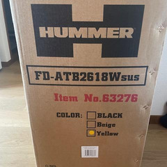 未開封新品！　HUMMER　黄色　取りに来ていただける方限定！！の画像