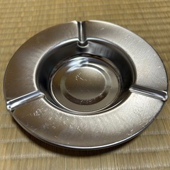 灰皿　３個セット　陶器、ガラス、ステンレスの画像