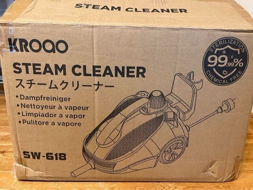 ✨99.9%除菌✨スチームクリーナー 大容量タンク 高温スチーム 床 油汚れ