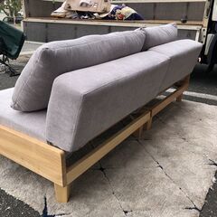 ソファベッド 2人掛けソファ ソファ 参参考価格46,999円🚚自社配送時💳代引き可🚚(現金、クレジット、スマホ決済対応)の画像