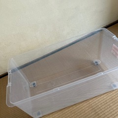 衣装ケース　蓋なしの画像