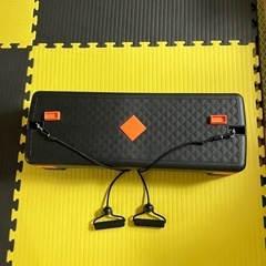 踏み台昇降　ステップ台　アームカールバンド付属の画像