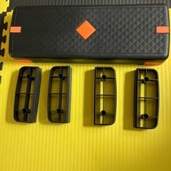 踏み台昇降　ステップ台　アームカールバンド付属の画像