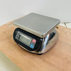 防水防塵デジタルはかり SL-20KWP エーアンドデイ デジタルはかり 乾電池式 中古の画像