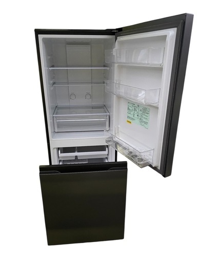 軽トラ90分無料貸し出し中】AQUA 2ドア冷蔵庫 AQR-20PBK 2024年製のご