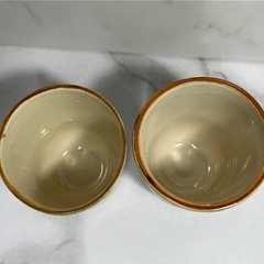 ☆値下げ☆H2505-749 ORIBE 湯呑み 2客 バラ売り不可 未使用の画像