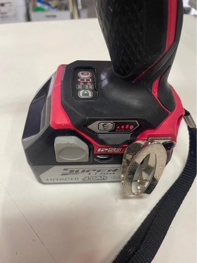 HITACHI HiKoki ハイコーキ コードレス インパクトドライバ WH18DDL 18V 電動工具 DIY ケース付き　稼働確