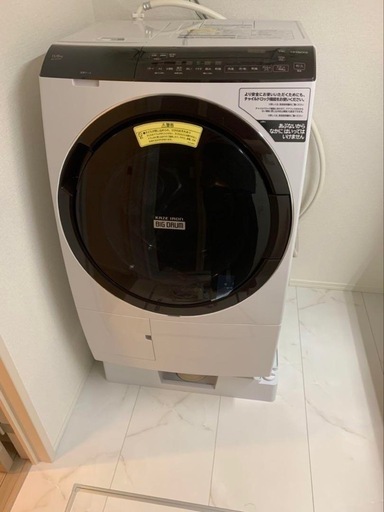 HITACHI ビッグドラム　風アイロン　BD-SX110FR HITACHI製☀️2020年製ドラム式洗濯乾燥機 ビッグドラム 風