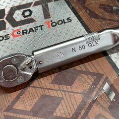 【中古】カノン KANON N50QLK プリセット型トルクレンチ ※未校正の為ジャンク扱い【ハンズクラフト佐賀】の画像