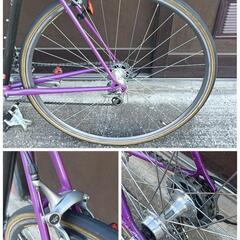 分解整備済み MIYATA ミヤタ ヴィンテージ カーボンロードバイク ALFREX サイズc-t52cm EXAGE500EXコンポ 動作確認済み美品の画像