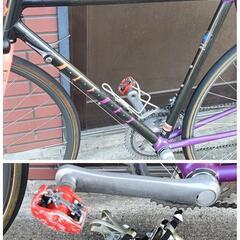 分解整備済み MIYATA ミヤタ ヴィンテージ カーボンロードバイク ALFREX サイズc-t52cm EXAGE500EXコンポ 動作確認済み美品の画像
