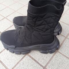 厚底　ブーツ　23.5の画像