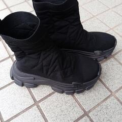 厚底　ブーツ　23.5の画像
